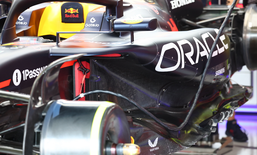 Red Bull RB21 sidepod inlet