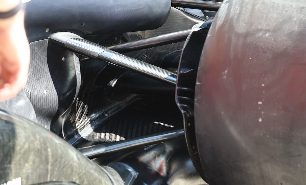 Red Bull RB21 rear suspension design