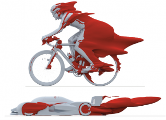 CFD Challenge: Comparing a Racecar with an Olympic Cyclist